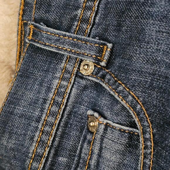 Signature by Levi Strauss Straight Slim Fit Ripped Jeans - Picture 6 of 10